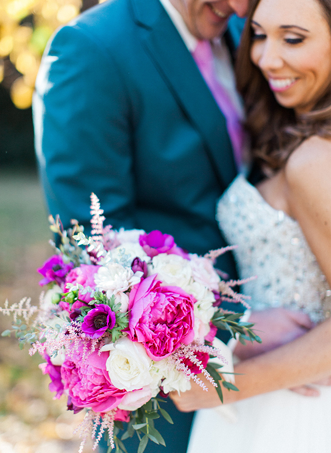 Sparkly Fuchsia Wedding - Inspired by This