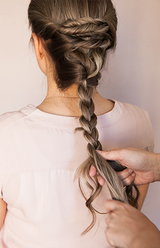 Braided Updo Tutorial - Inspired by This