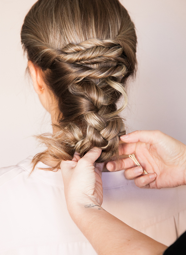 Braided Updo Tutorial - Inspired by This