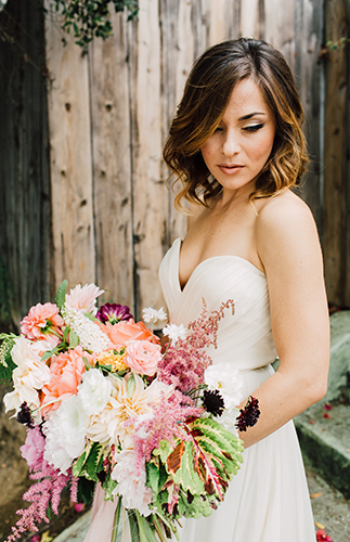 Bright & Playful Mid-Century Wedding Inspiration - Inspired by This