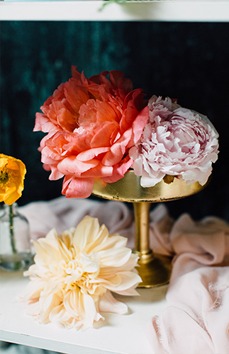 Bright & Playful Mid-Century Wedding Inspiration - Inspired by This