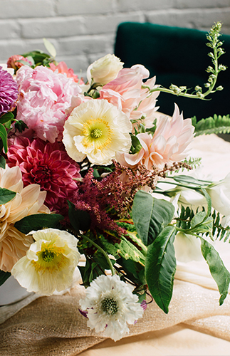 Bright & Playful Mid-Century Wedding Inspiration - Inspired by This