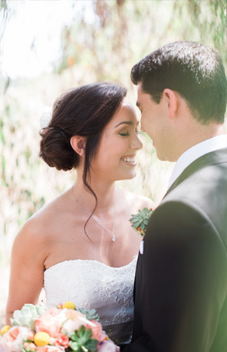 Peach & Coral Wedding at Smoky Hollow Studios - Inspired by This