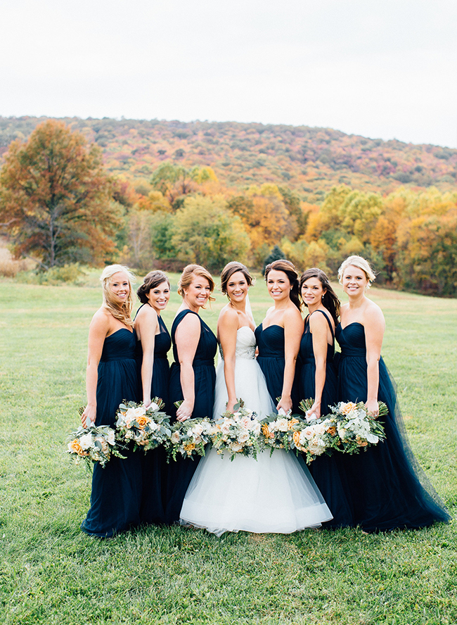 Classic Navy Wedding at a Maryland Winery - Inspired by This