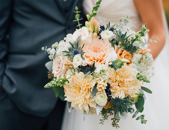 Classic Navy Wedding at a Maryland Winery - Inspired by This