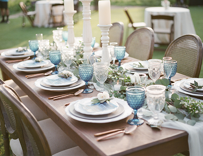 How to Incorporate Something Blue into Your Wedding - Inspired by This