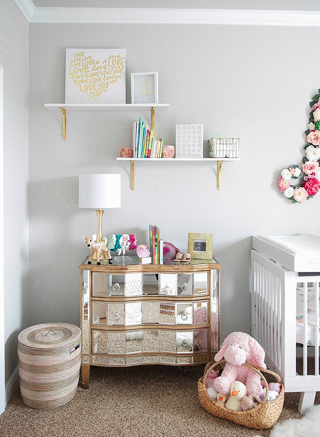 Plush Pink & White Nursery - Inspired by This