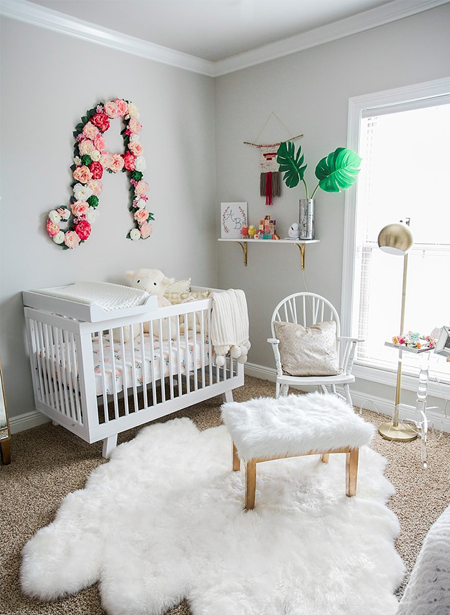 Plush Pink & White Nursery - Inspired by This