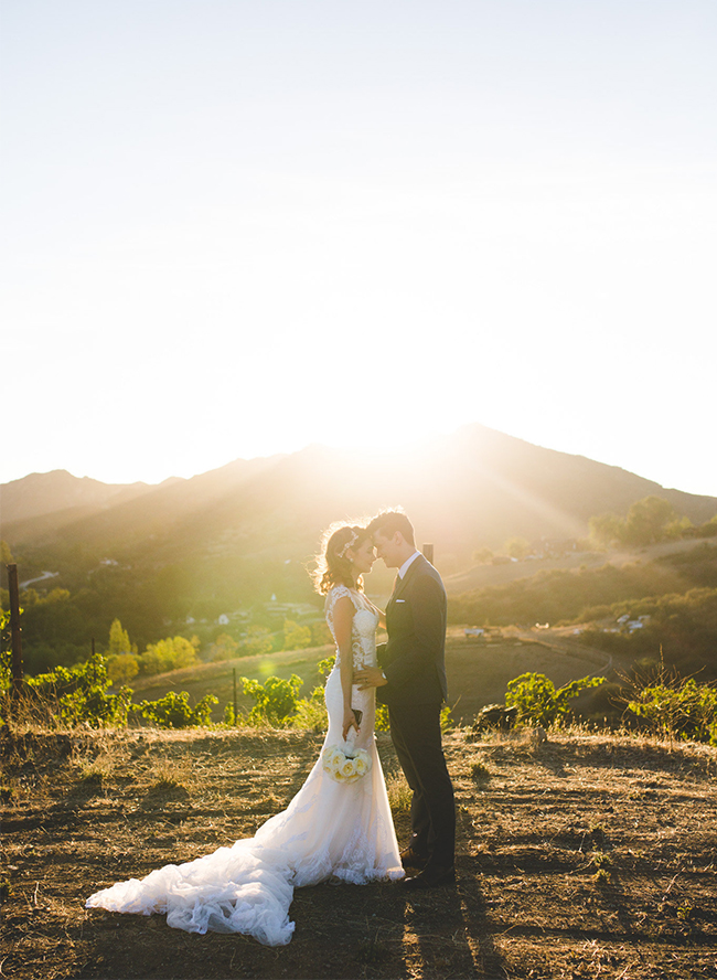 Romantic Glam Wedding at Triunfo Creek Vineyards - Inspired by This