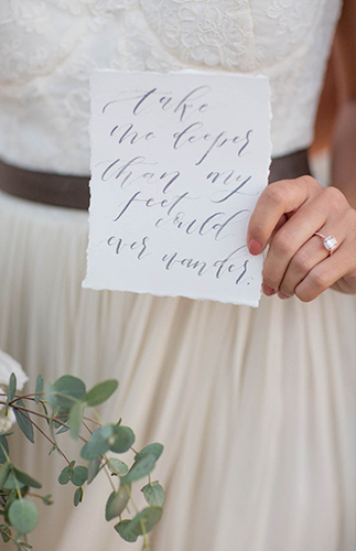 Green & White Seaside Wedding Inspiration - Inspired by This