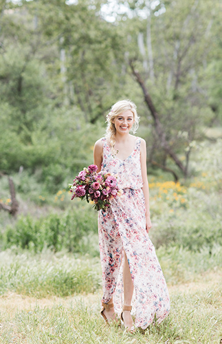 Green Wedding Shoes & Show Me Your Mumu Bridesmaid Collection - Inspired by This