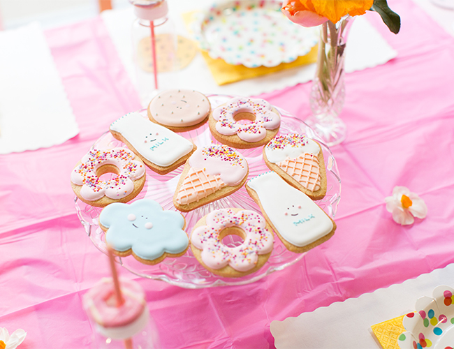 Colorful Floral Kids Birthday Party - Inspired by This