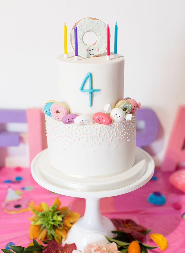 Colorful Floral Kids Birthday Party - Inspired by This