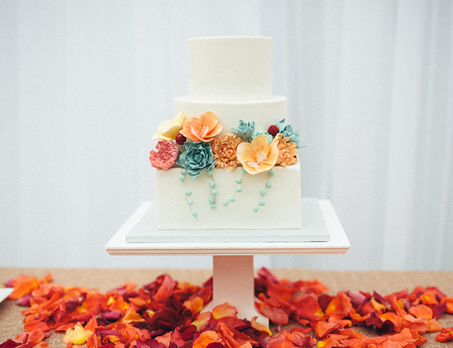 Intimate Pink & Red Greenhouse Wedding - Inspired by This