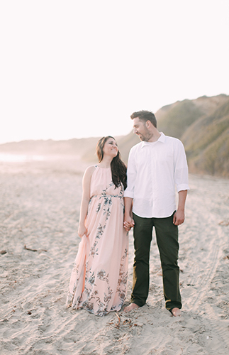 Beach Engagement Photos - Inspired by This