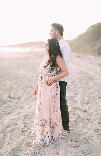 Beach Engagement Photos - Inspired by This