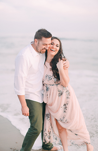 Beach Engagement Photos - Inspired by This