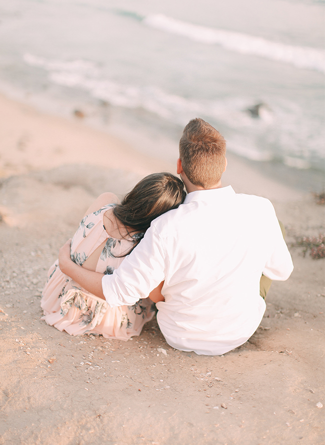 Beach Engagement Photos - Inspired by This