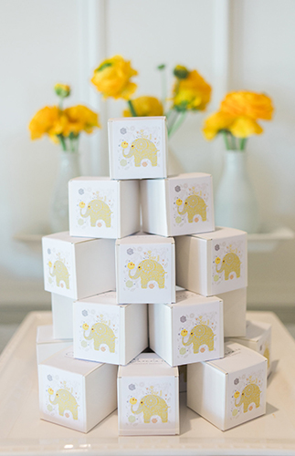 Grey & Yellow Elephant Baby Shower - Inspired by This