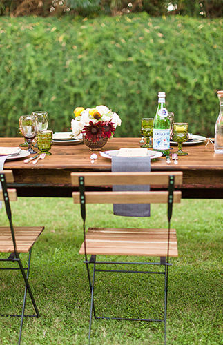 Colorful Outdoor Dinner Party - Inspired by This