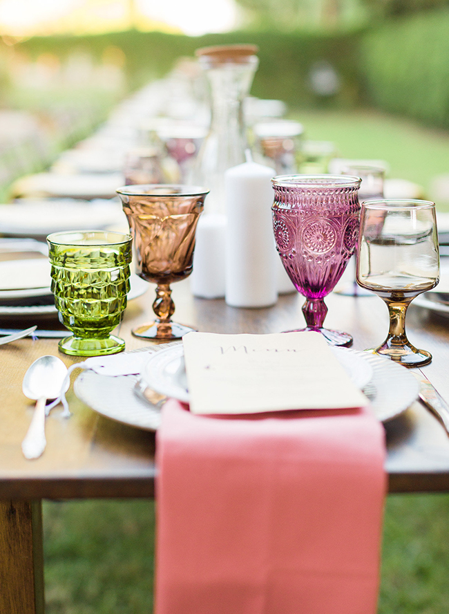 Colorful Outdoor Dinner Party - Inspired by This