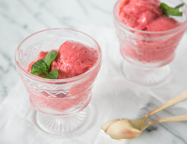 Refreshing Strawberry Gelato Recipe - Inspired by This