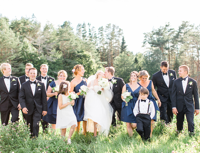 Black Tie Vermont Wedding - Inspired by This