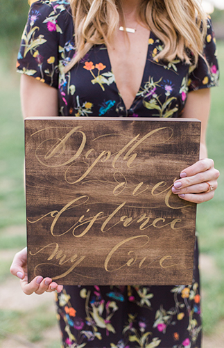 Colorful Mid-Century Modern Engagement Photos - Inspired by This