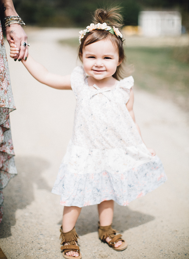 A Mother Daughter Photoshoot and Boho Braid Tutorial - Inspired by This