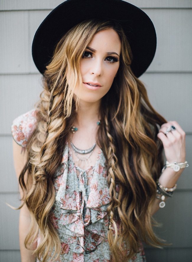 A Mother Daughter Photoshoot and Boho Braid Tutorial - Inspired by This