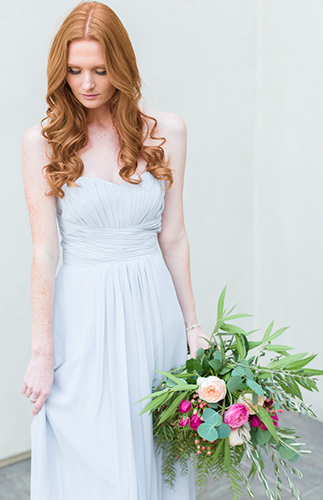 Hot Pink & Cobalt Blue Grecian Wedding Inspiration - Inspired by This