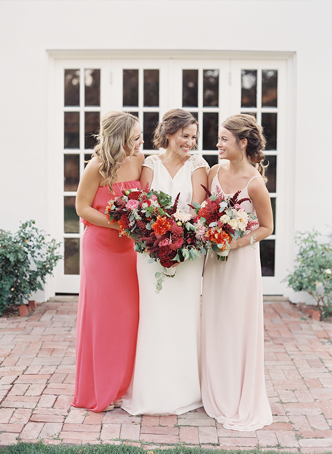 Red & Pink Golden Summer Wedding Inspiration - Inspired by This