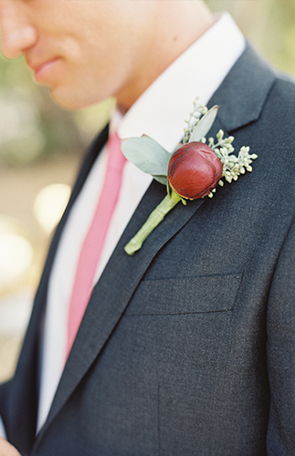 Red & Pink Golden Summer Wedding Inspiration - Inspired by This