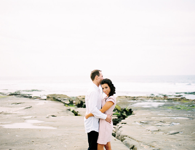 La Jolla Beach Engagement Session - Inspired by This