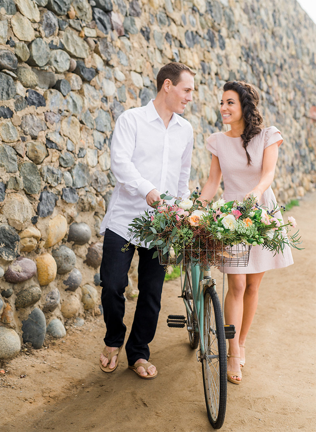 La Jolla Beach Engagement Session - Inspired by This