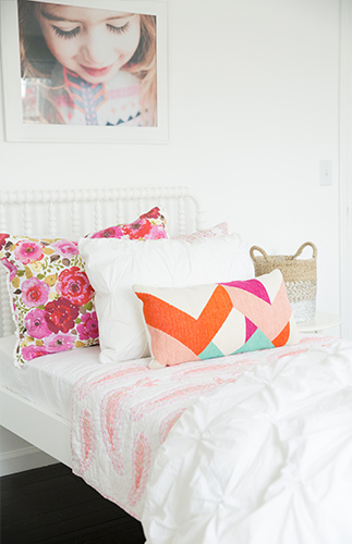 A Bright White & Pink Little Girl Bedroom - Inspired by This