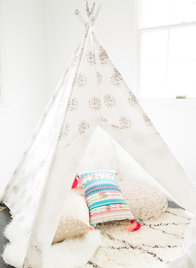 A Bright White & Pink Little Girl Bedroom - Inspired by This