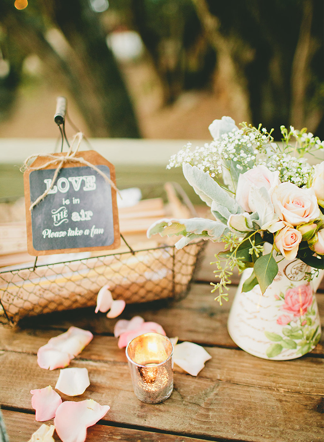 How to Keep Guests Cool at a Summer Wedding - Inspired by This