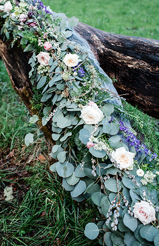 Moody Berry & Blue Wedding Inspiration - Inspired by This