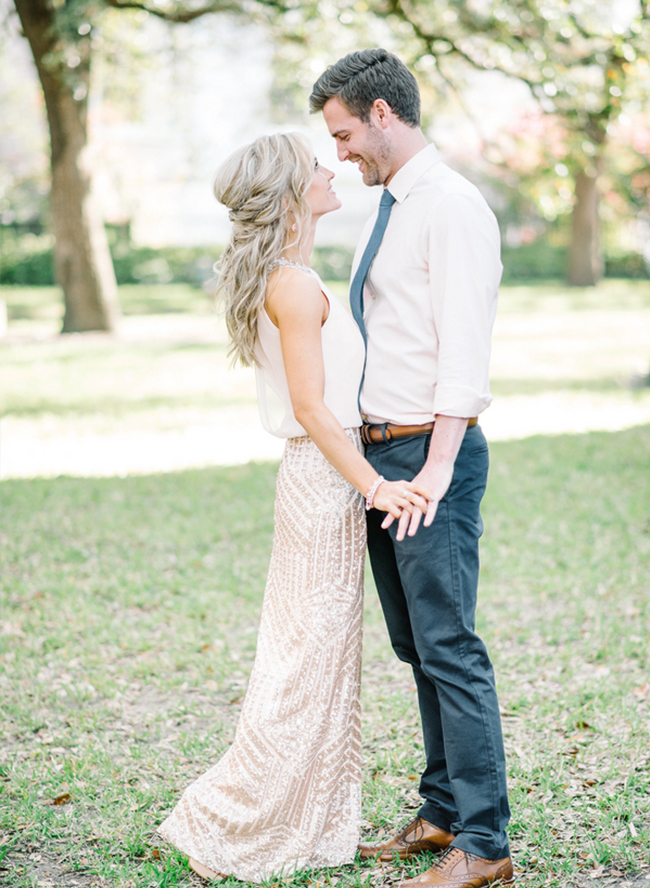 City to Beach Charleston Engagement Session - Inspired by This
