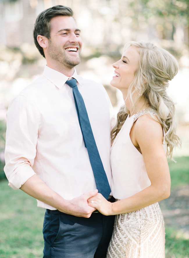Glamorous City to Beach Charleston Engagement Session - Inspired by This