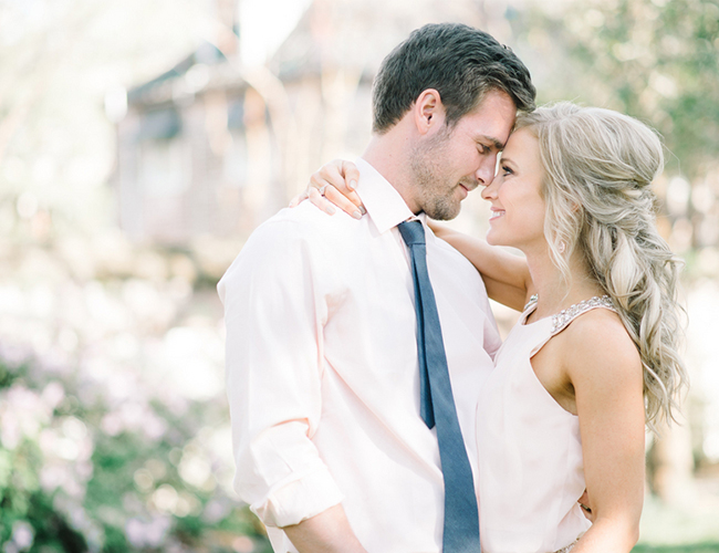 Glamorous City to Beach Charleston Engagement Session - Inspired by This