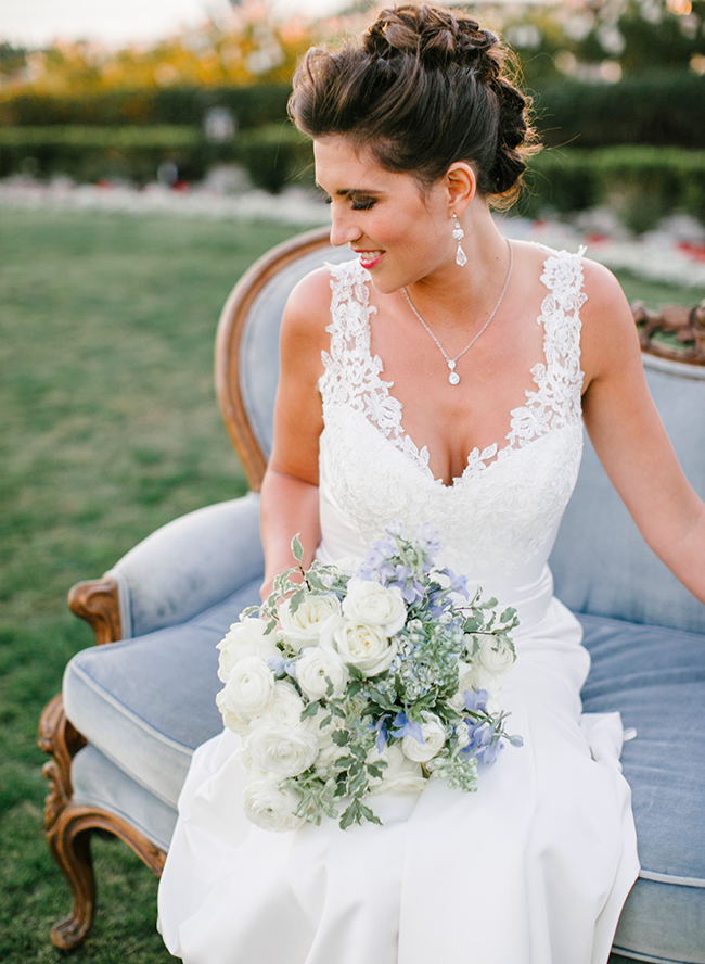 Peach & Blue Beachfront Wedding Inspiration - Inspired by This