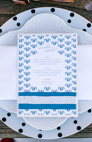 Peach & Blue Beachfront Wedding Inspiration - Inspired by This