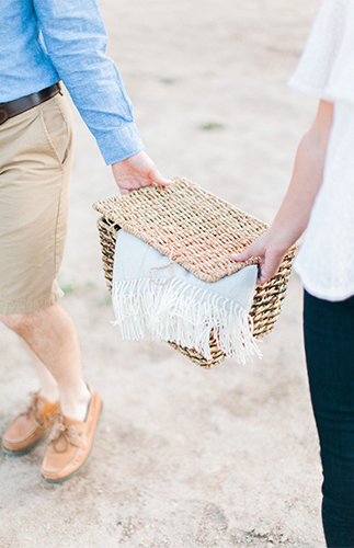 Lakeside Picnic Engagement Photos - Inspired by This