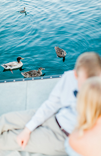 Lakeside Picnic Engagement Photos - Inspired by This