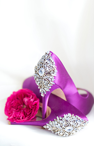 Modern & Vibrant Pink and Purple Wedding - Inspired by This