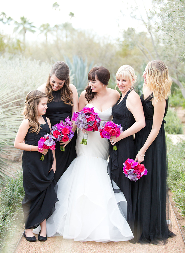 Modern & Vibrant Pink and Purple Wedding - Inspired by This