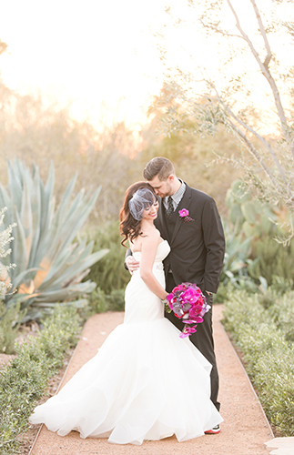 Modern & Vibrant Pink and Purple Wedding - Inspired by This