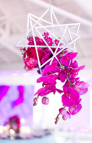 Modern & Vibrant Pink and Purple Wedding - Inspired by This